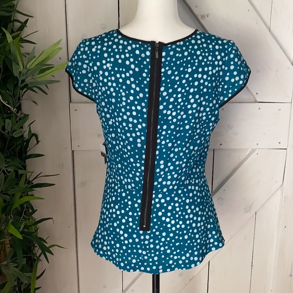 Kenzie Polka Dot Peplum - size large - Picture 5 of 10